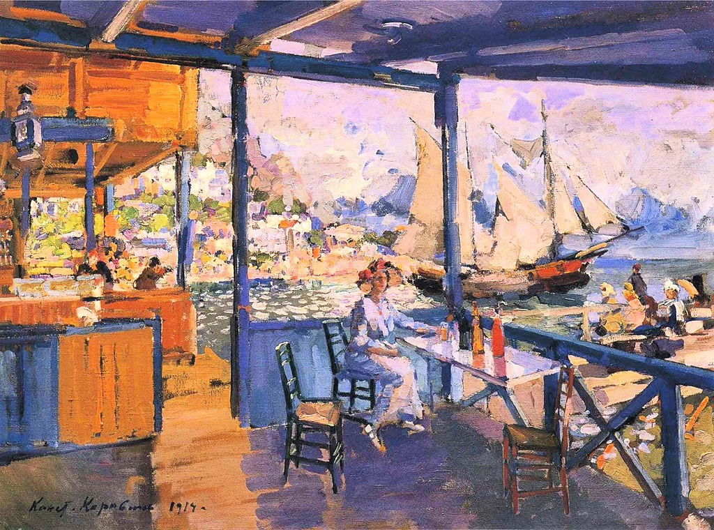 Konstantin Korovin - Molo a Gurzuf
